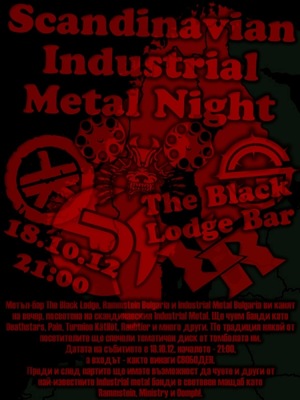 scandinavian industrial metal night